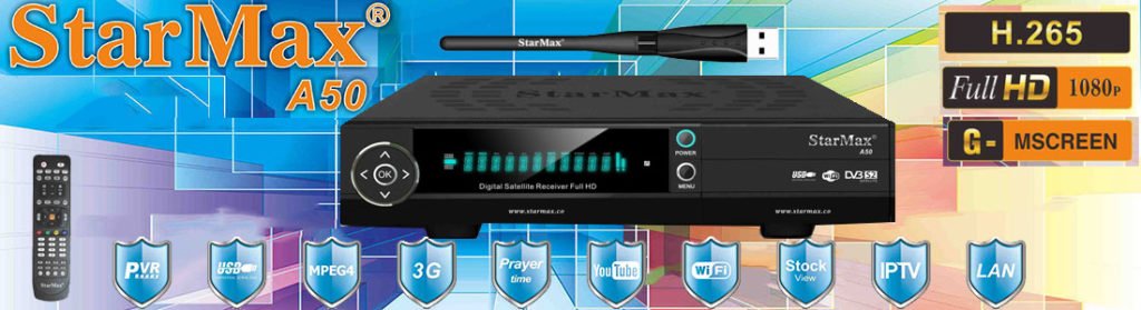 StarMax A50 Full HD Receiver Software StarMax A50 Full HD Receiver Software
