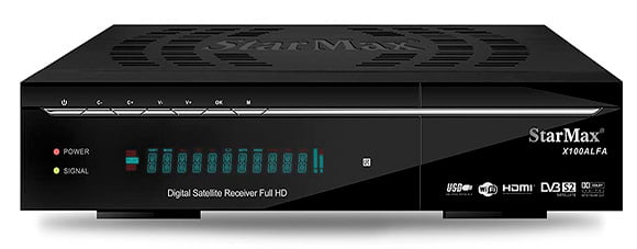 StarMax X100 ALFA Full HD Receiver Software