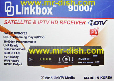 Linkbox 9000i FTA Satellite and IPTV Receiver Software
