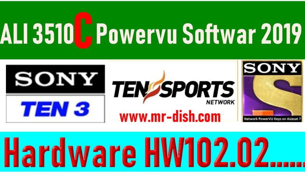 ALI3510C All Model New Autoroll Powervu Software 2019