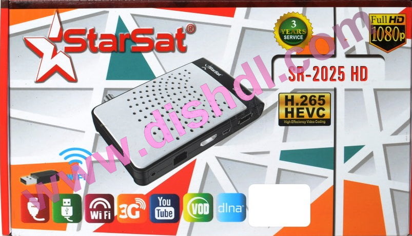 Starsat SR-2025 HD Latest Software Update