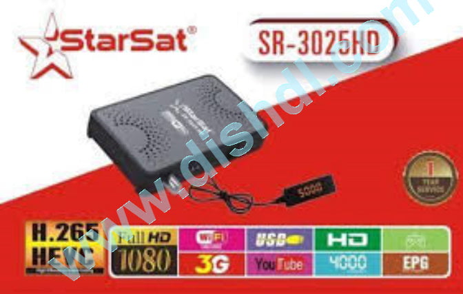 Starsat SR-3025 HD Latest Software Update Starsat SR-3025 HD Latest Software Update