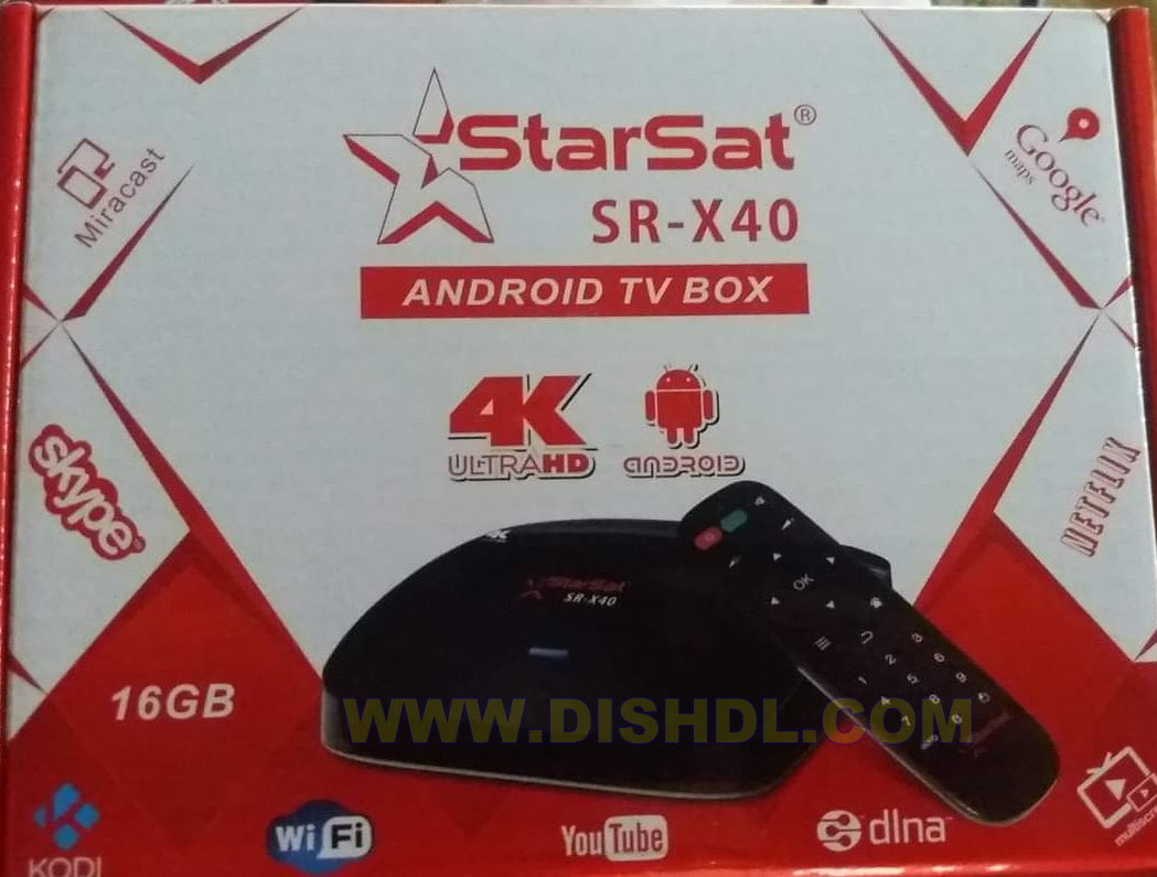 Starsat SR-X40 HD Latest Software Update