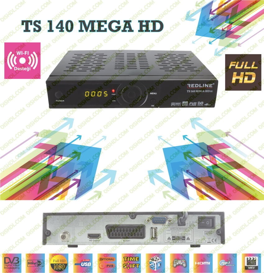 REDLINE TS 140 MEGA HD New Firmware Update REDLINE TS 140 MEGA HD New Firmware Update