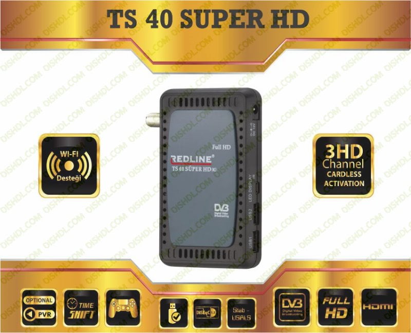 REDLINE TS 40 SUPER HD New Firmware Update REDLINE TS 40 SUPER HD New Firmware Update