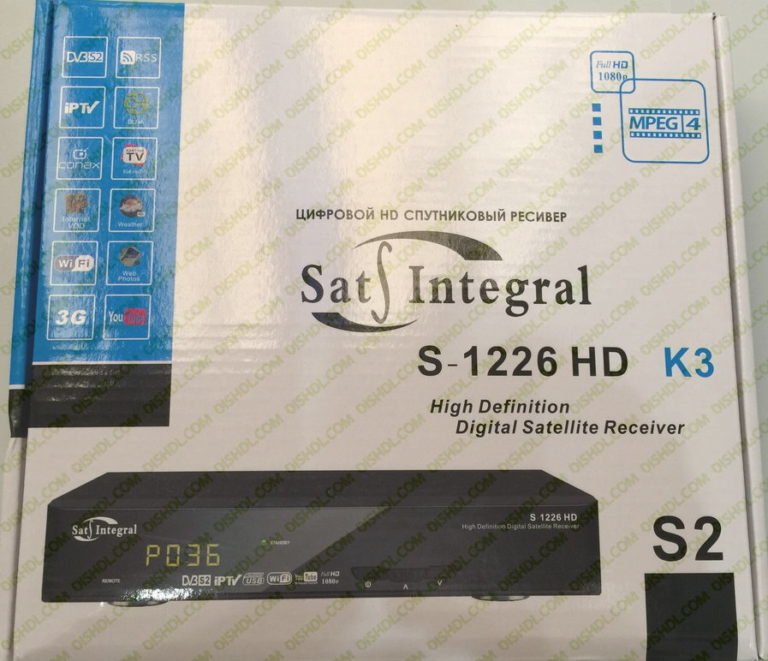 SatIntegral S1226 HD K3 Receiver Software New Update Dish Download