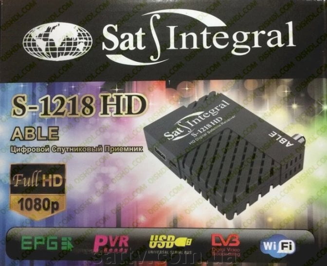 SAT-INTEGRAL S-1218HD ABLE Receiver Software New Update