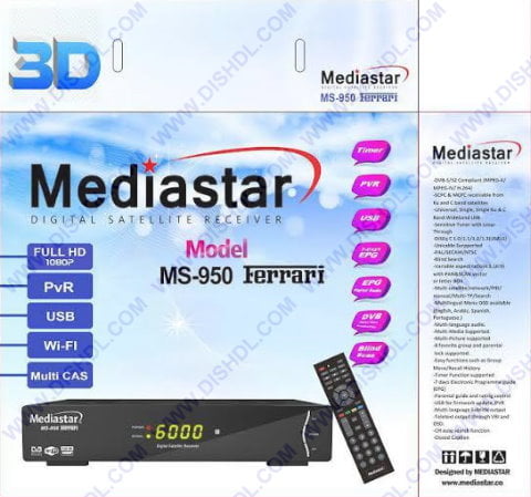 MediaStar MS-950 Ferrari Software