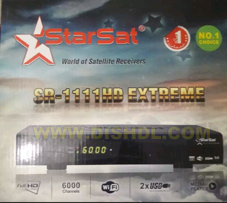 Starsat SR1111HD Extreme Software Dish Download