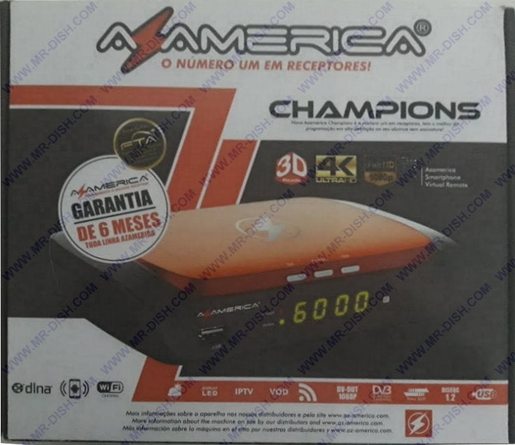 AZAMERICA CHAMPIONS SATELITE SOFTWARE AZAMERICA CHAMPIONS SATELITE SOFTWARE