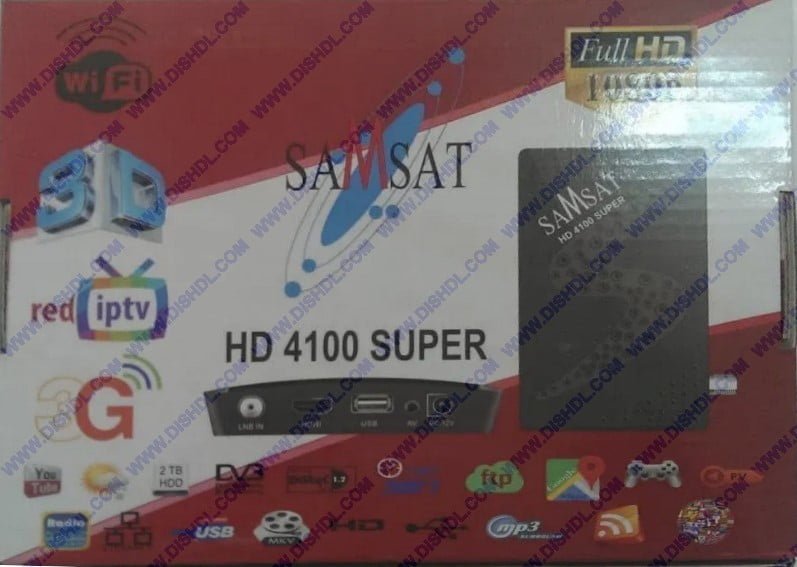SAMSAT HD 4100 SUPER NEW SOFTWARE