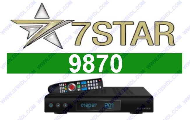 7STAR 9870 RECEIVER SOFTWARE UPDATE
