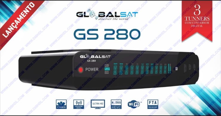 GLOBALSAT GS-280 NEW SOFTWARE UPDATE GLOBALSAT GS-280 NEW SOFTWARE UPDATE