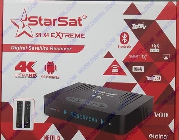 STARSAT SR-X4 EXTREME NEW SOFTWARE UPDATE