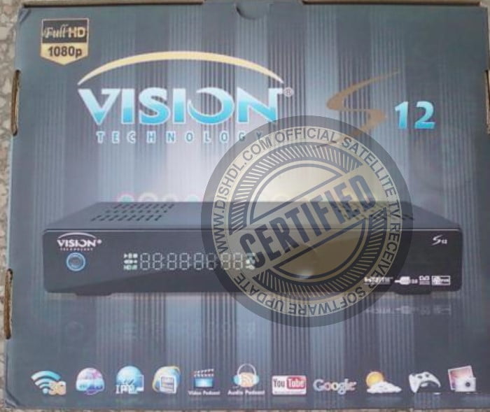 VISION S12 NEW SOFTWARE UPDATE