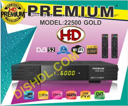 PREMIUM HD 22500 GOLD RECEIVER SOFTWARE