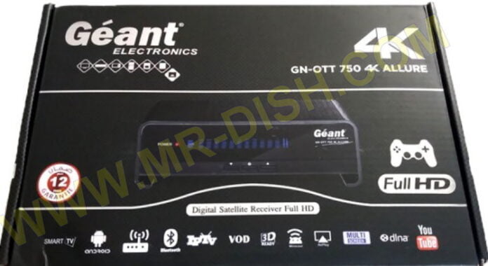 GEANT GN-OTT 750 4K ALLURE SOFTWARE UPDATE - Dish Download