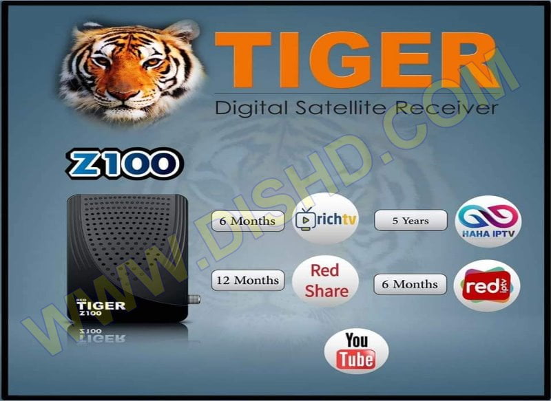 TIGER Z100 RECEIVER NEW SOFTWARE UPDATE TIGER Z100 RECEIVER NEW SOFTWARE UPDATE