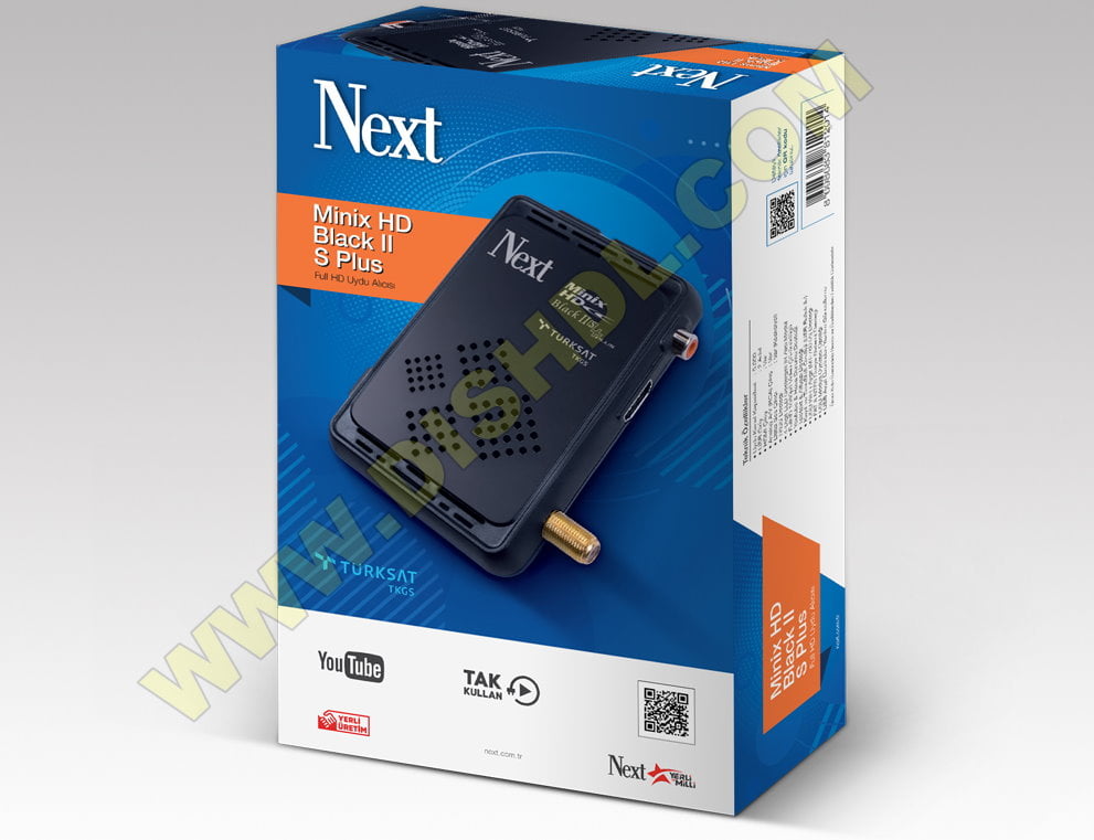 NEXT MINIX HD BLACK II S PLUS NEW SOFTWARE