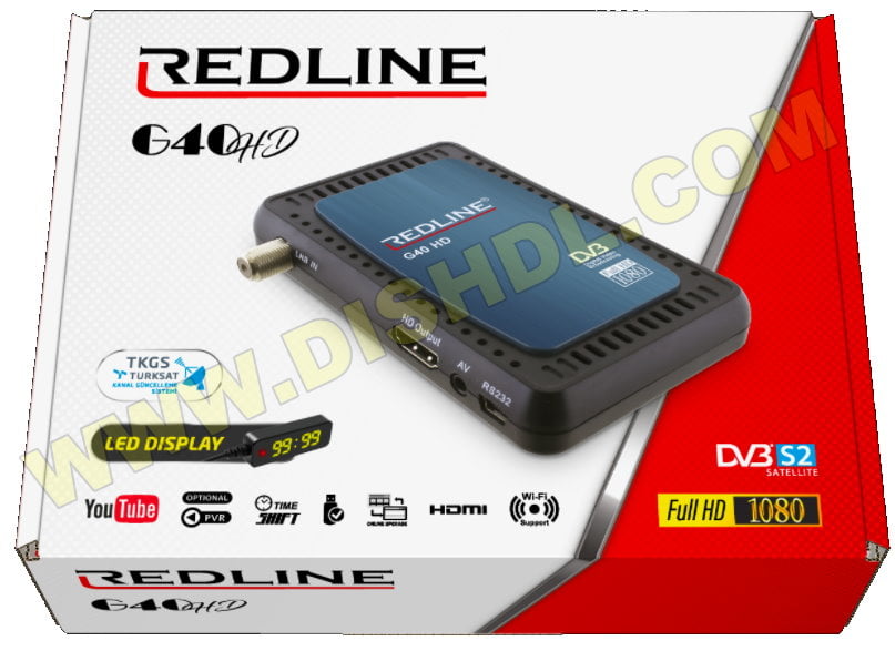 REDLINE G40 HD RECEIVER SOFTWARE UPDATE