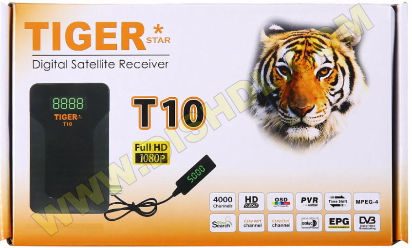 TIGER T10 RECEIVER NEW SOFTWARE UPDATE