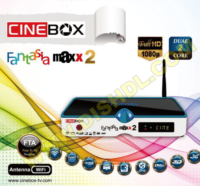 CINEBOX FANTASIA MAXX 2 SOFTWARE UPDATE