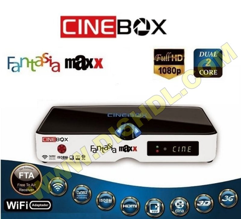 CINEBOX FANTASIA MAXX HD SOFTWARE UPDATE