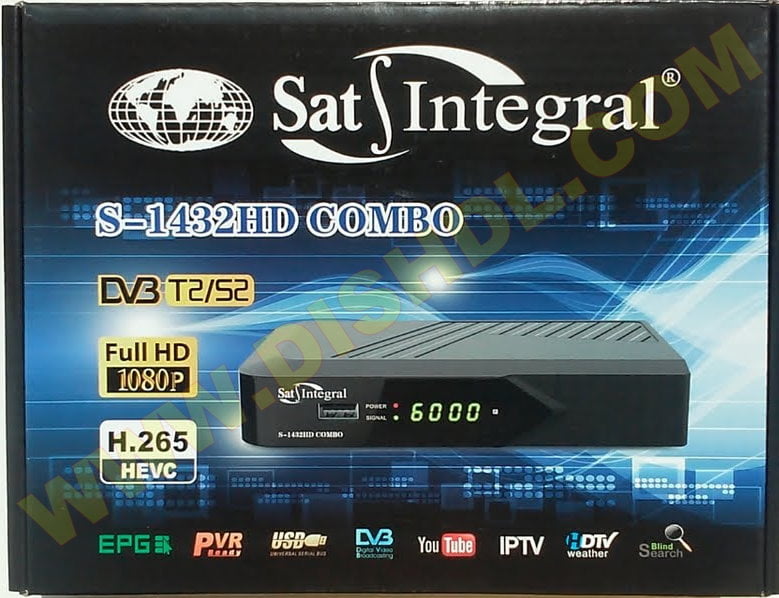 SAT-INTEGRAL S-1432HD COMBO NEW SOFTWARE