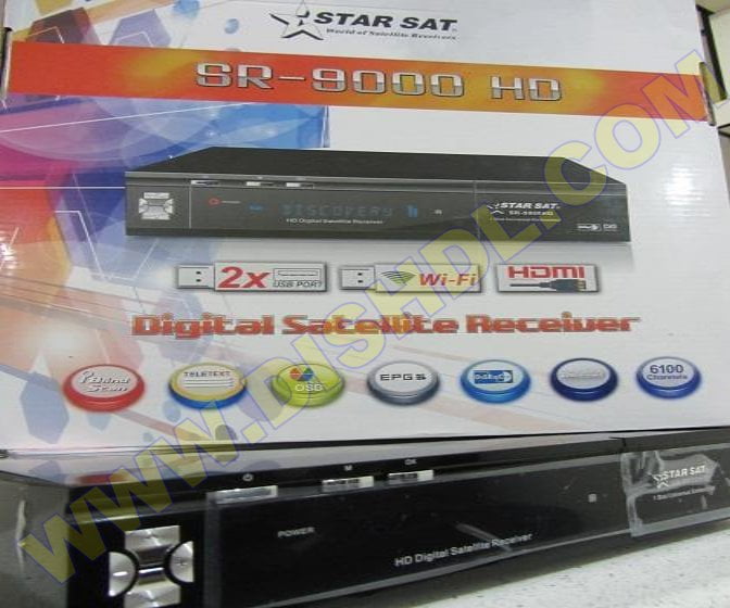 STARSAT SR-9000HD NEW SOFTWARE UPDATE STARSAT SR-9000HD NEW SOFTWARE UPDATE
