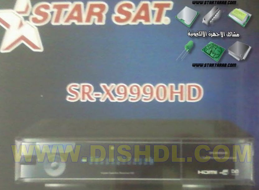 STARSAT SR-X9990HD NEW SOFTWARE UPDATE