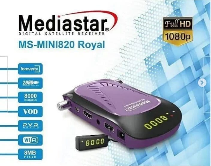 MEDIASTAR MS-MINI820 ROYAL SOFTWARE UPDATE MEDIASTAR MS-MINI820 ROYAL SOFTWARE UPDATE