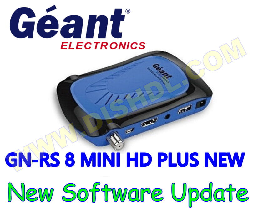 GEANT GN-RS 8 MINI HD PLUS NEW SOFTWARE