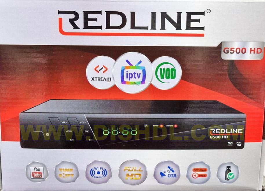 REDLINE G500 HD RECEIVER SOFTWARE UPDATE
