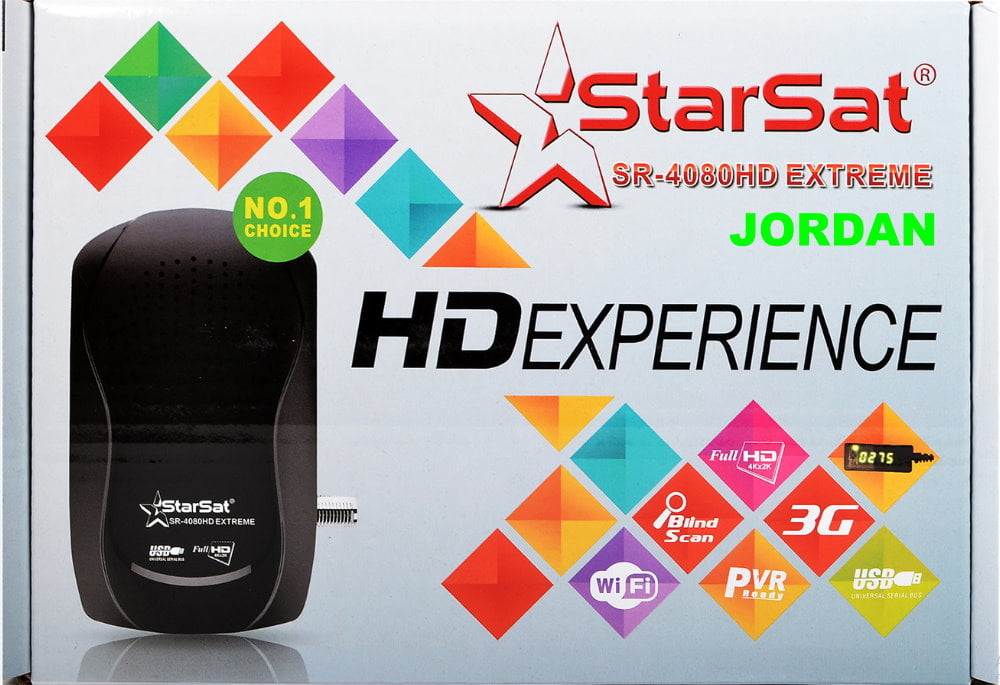 STARSAT SR-4080HD EXTREME JORDAN NEW SOFTWARE