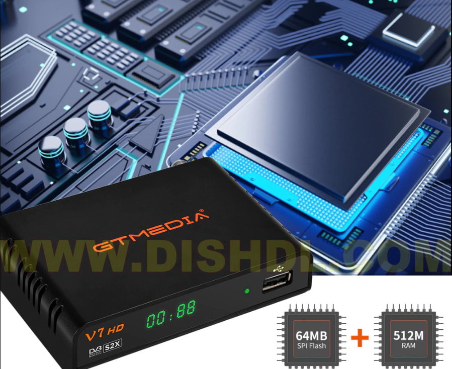 GTMEDIA V7HD NEW SOFTWARE UPDATE