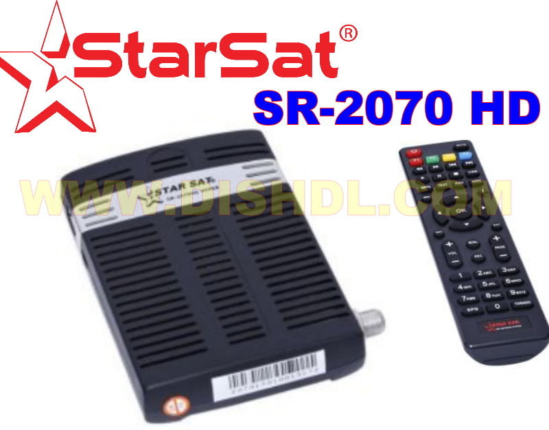 Starsat SR2070HD Satellite Receiver New Software