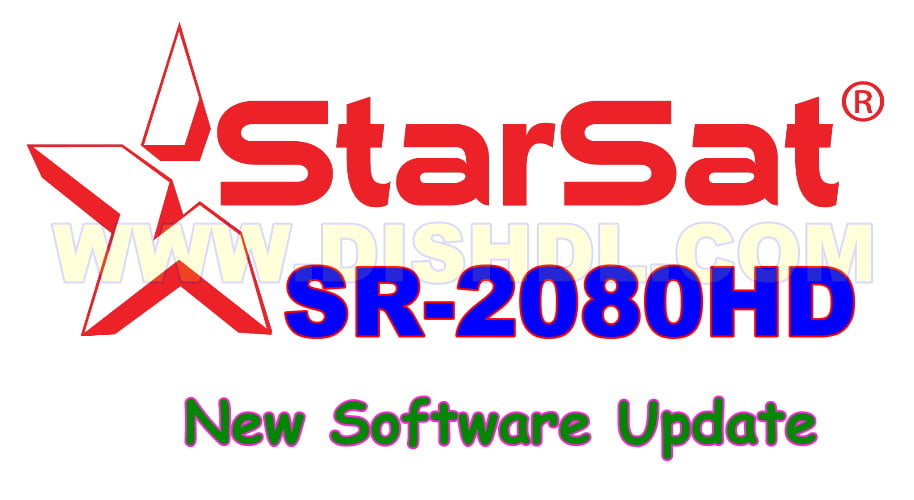 STARSAT SR-2080HD NEW SOFTWARE UPDATE