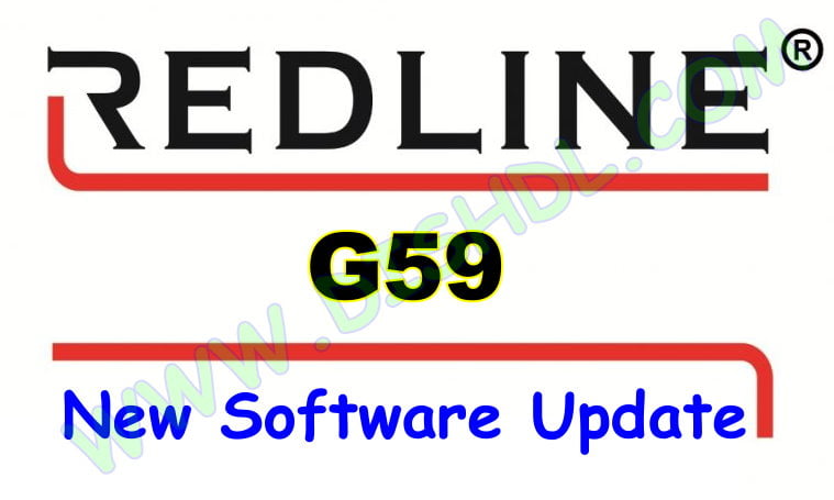 REDLINE G59 RECEIVER NEW SOFTWARE UPDATE