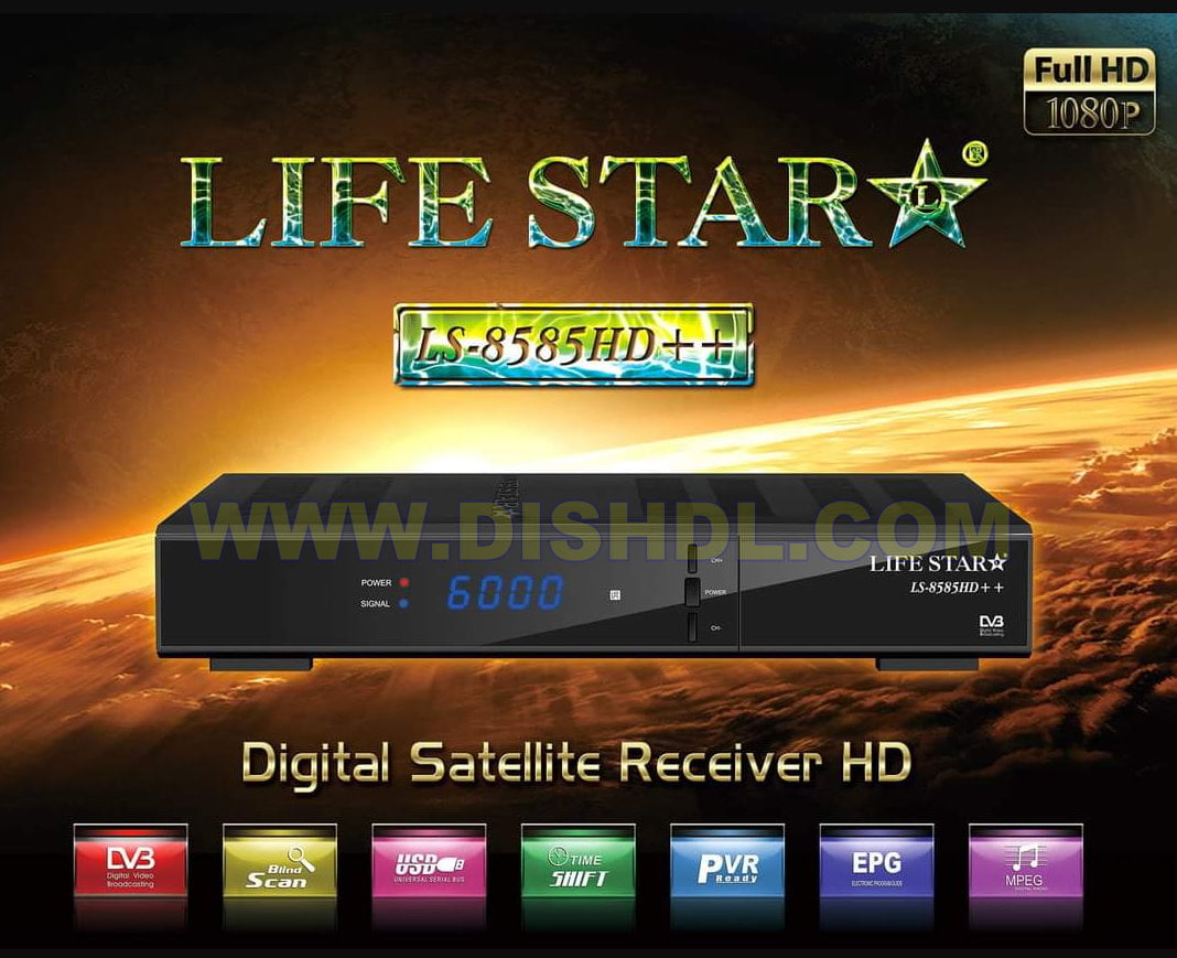 LIFESTAR LS 8585 HD PLUS PLUS SOFTWARE UPDATE