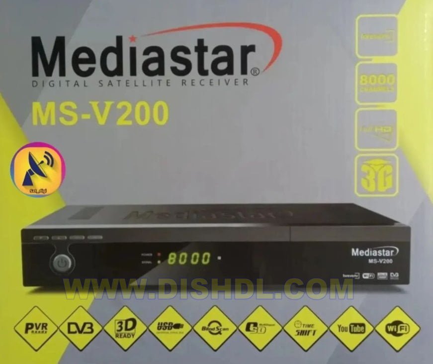 MEDIASTAR MS-V200 NEW SOFTWARE UPDATE