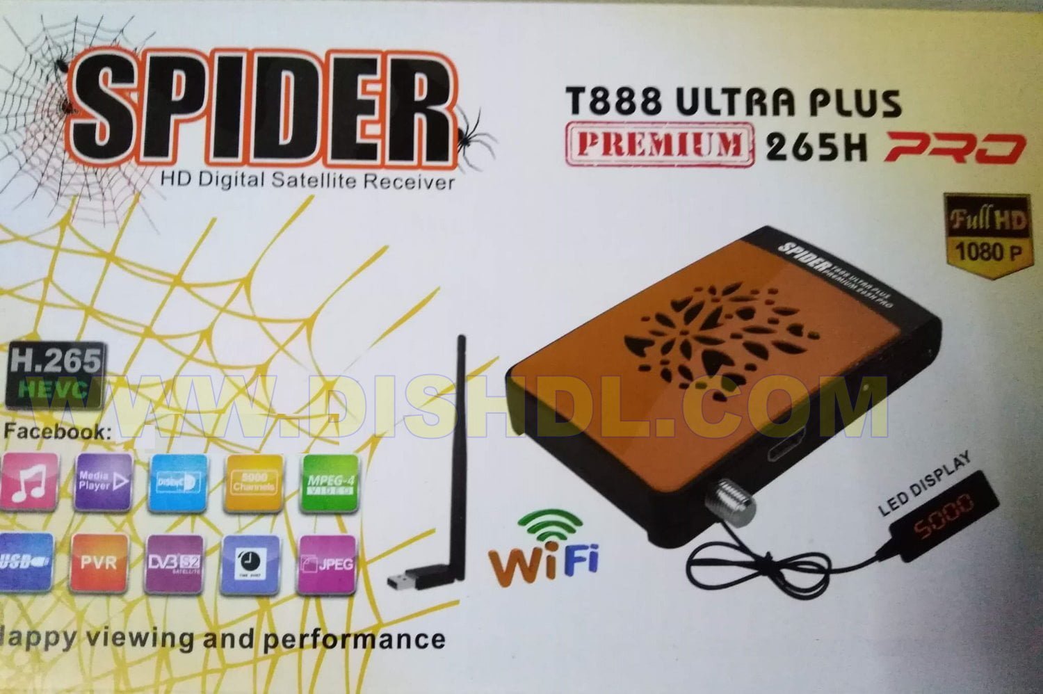 SPIDER T888 ULTRA PLUS PREMIUM 265H PRO SPIDER T888 ULTRA PLUS PREMIUM 265H PRO