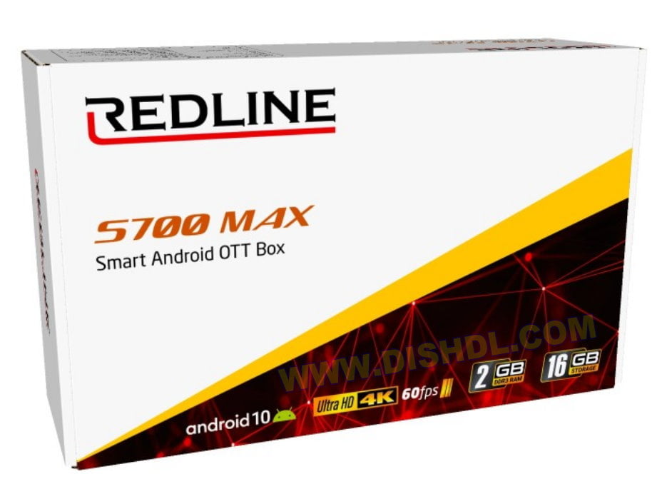 REDLINE S700 MAX ANDROID TV SOFTWARE