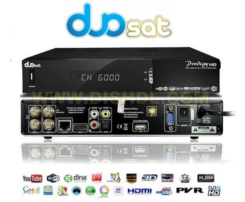 Duosat Prodigy HD Dish Download