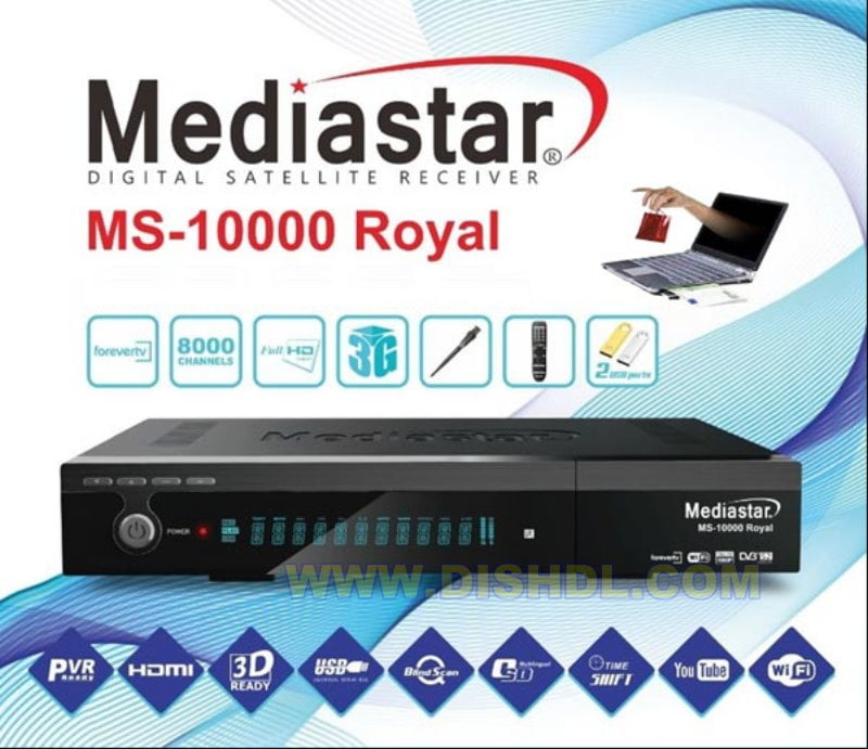MEDIASTAR MS-10000 ROYAL UPDATE