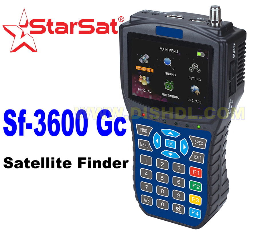 STARSAT SF-3600 GC SAT FINDER SOFTWARE