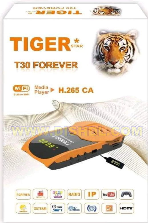 TIGER T30 FOREVER RECEIVER SOFTWARE UPDATE
