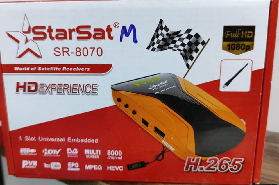 STARSAT SR-8070HD SOFTWARE UPDATE