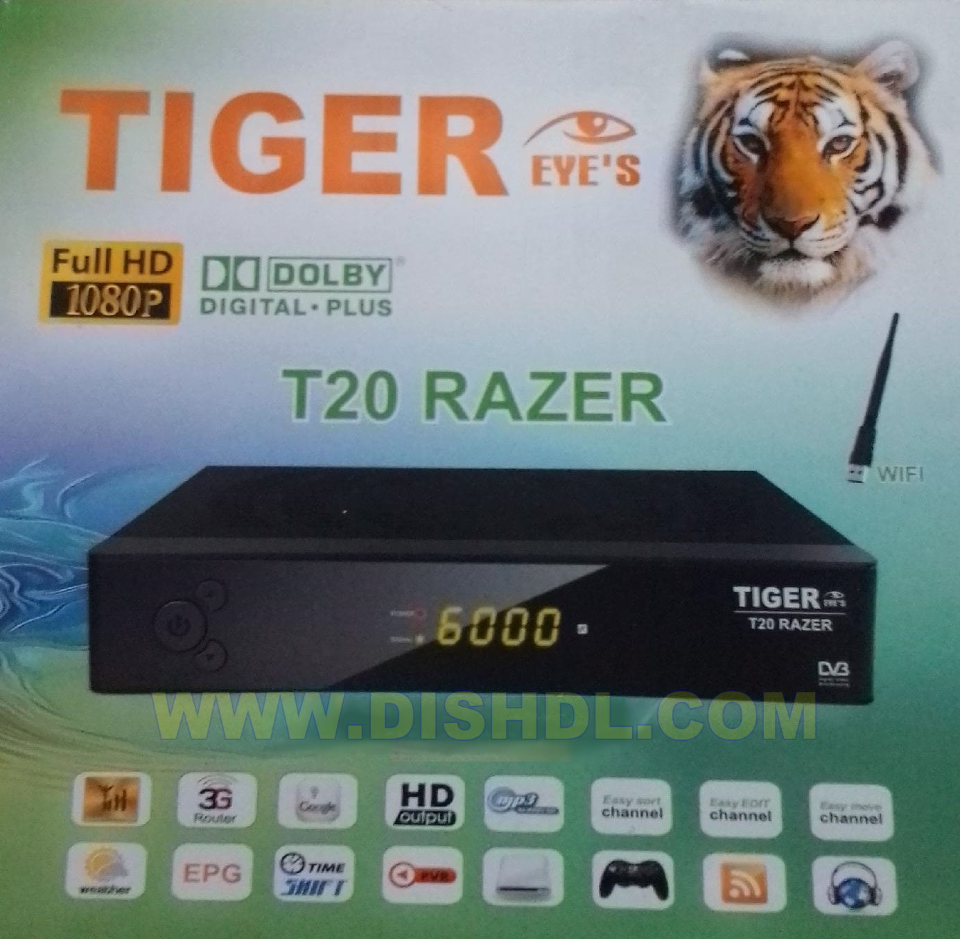 TIGER T20 RAZER EYE’S NEW SOFTWARE UPDATE