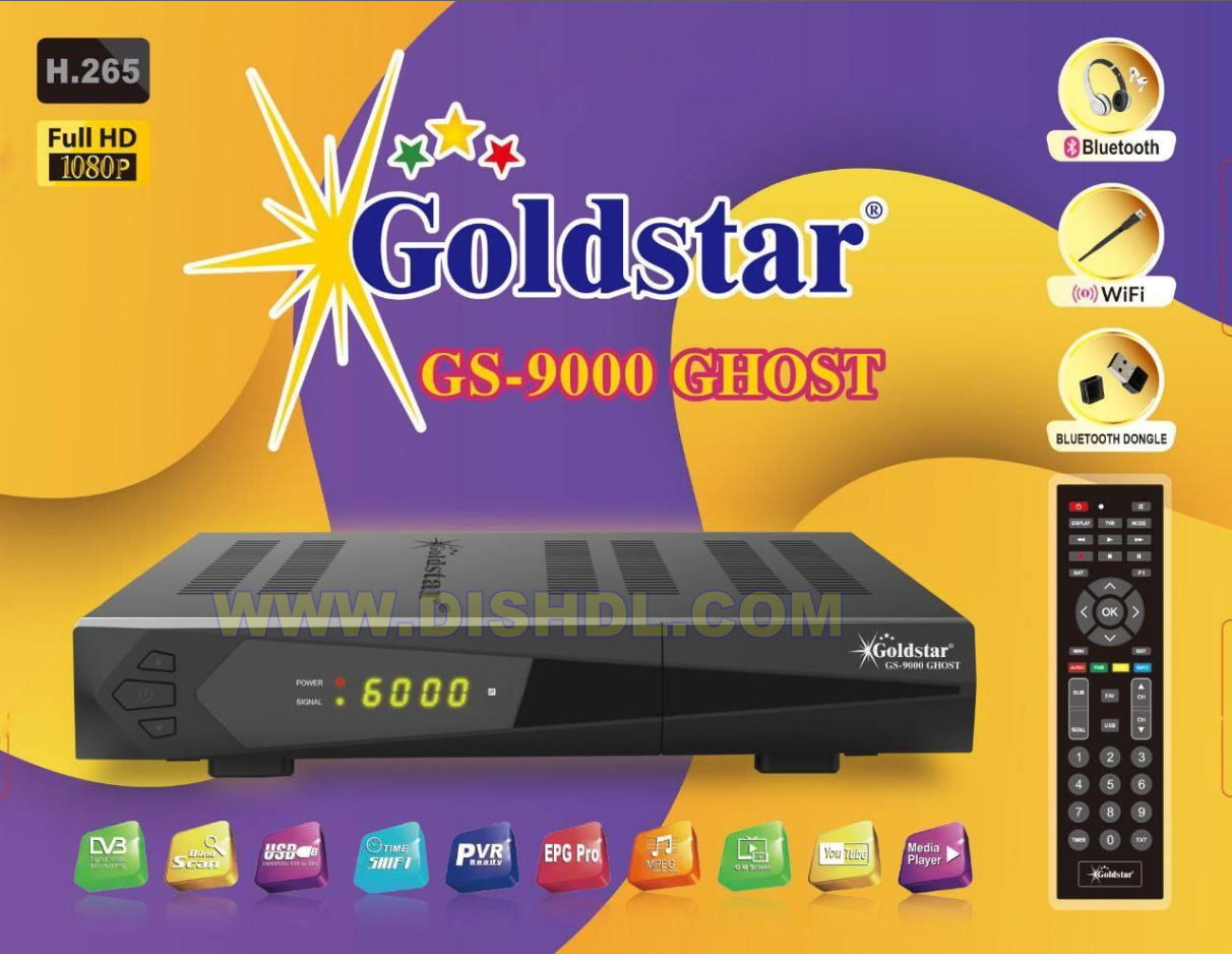 GOLDSTAR GS-9000 GHOST SOFTWARE UPDATE
