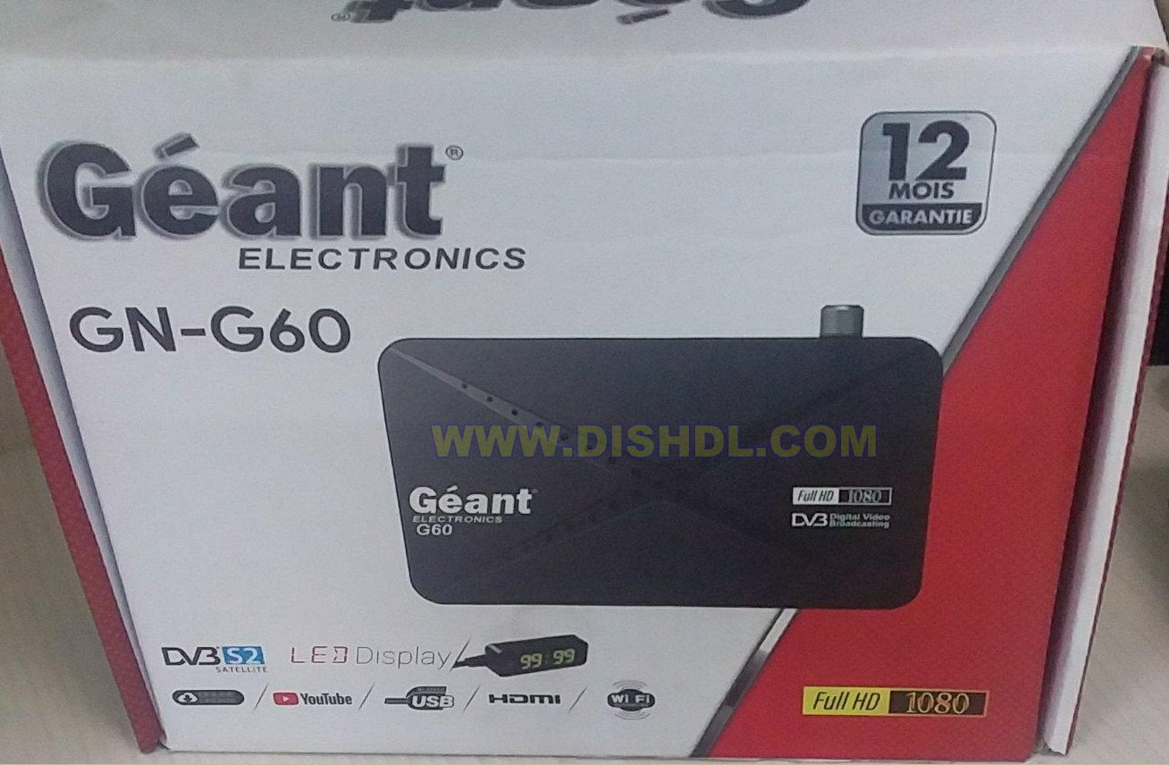 GEANT GN-G60 SOFTWARE UPDATE